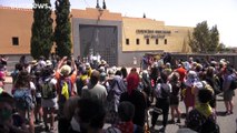 Manifestaciones proinmigrantes en las islas Canarias