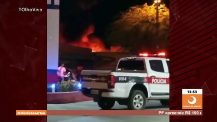 Tenente do Corpo de Bombeiros dá detalhes do incêndio próximo a posto de combustível em Conceição