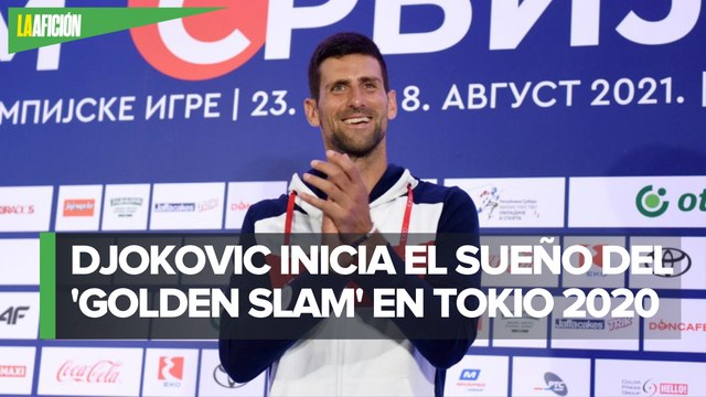 Novak Djokovic llega a Tokio para disputar los Juegos Olímpicos