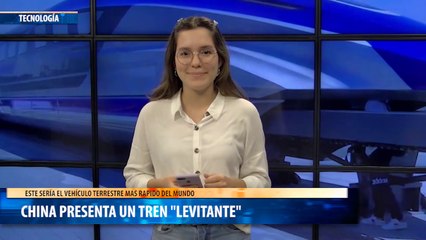 China presenta un tren "levitante" que con 600 km/h es el vehículo terrestre más rápido del mundo