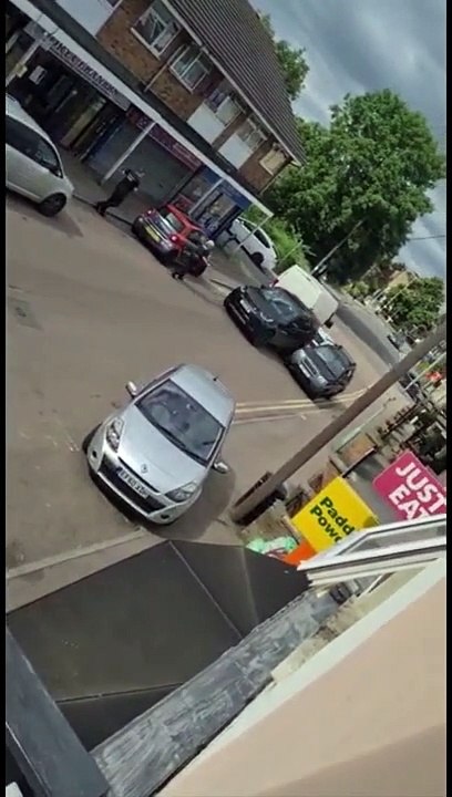 Un automobiliste prend la fuite et roule sur une voie ferrée pour semer la police (Angleterre)