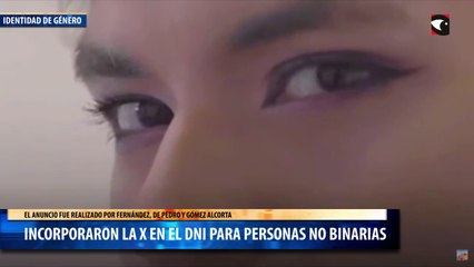 Incorporaron la X en el DNI para personas no binarias