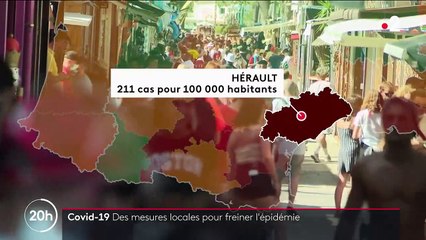 Covid-19 : des mesures prises localement pour freiner l'épidémie