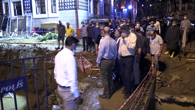 RİZE - İçişleri Bakanı Süleyman Soylu, Güneysu ilçesinde incelemelerde bulundu