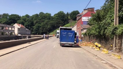 Aftermath of Flooding in Pepinster