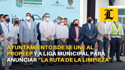 Ayuntamiento SDE se une al Propeep y a Liga Municipal para anunciar “la ruta de la limpieza”