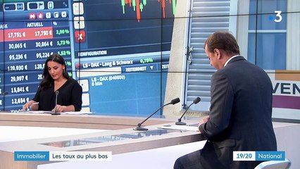 Crédits immobiliers : les taux d'intérêt continuent de baisser