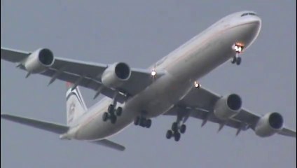 Trafego de vários Boeings e Airbus