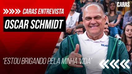 OSCAR SCHMIDT FALA EM LUTA PELA VIDA AO COMENTAR BATALHA CONTRA O CÂNCER