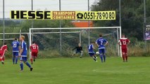 Niklas Heise (SG Lenglern) verschießt Elfmeter gegen den TSV Nesselröden