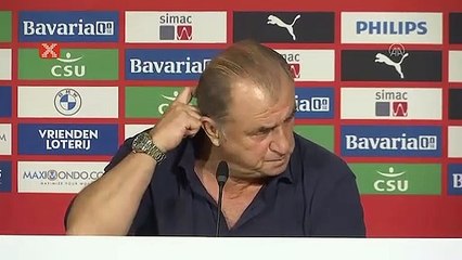 Fatih Terim: "Maça böyle çıkmak zorunda kaldık"