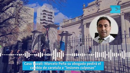 Caso Buzali: Marcelo Peña su abogado pedirá el cambio de caratula a "lesiones culposas"