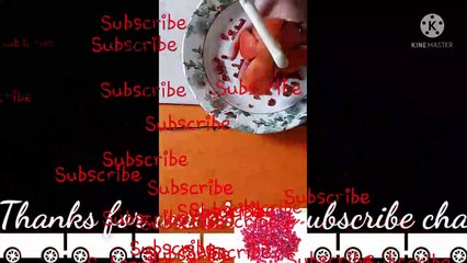 How to remove Pomegranate seed easy way. ডালিমের বিচি ছাড়ানোর সহজ উপায়