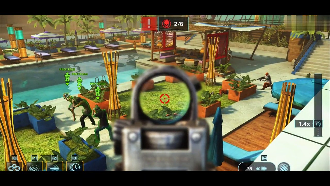 Sniper Fury: Soccorso sul tetto (Rooftop rescue)