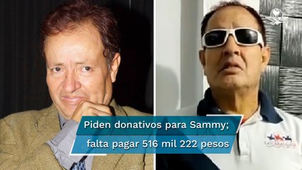 Deuda de Sammy a hospital asciende a medio millón de pesos
