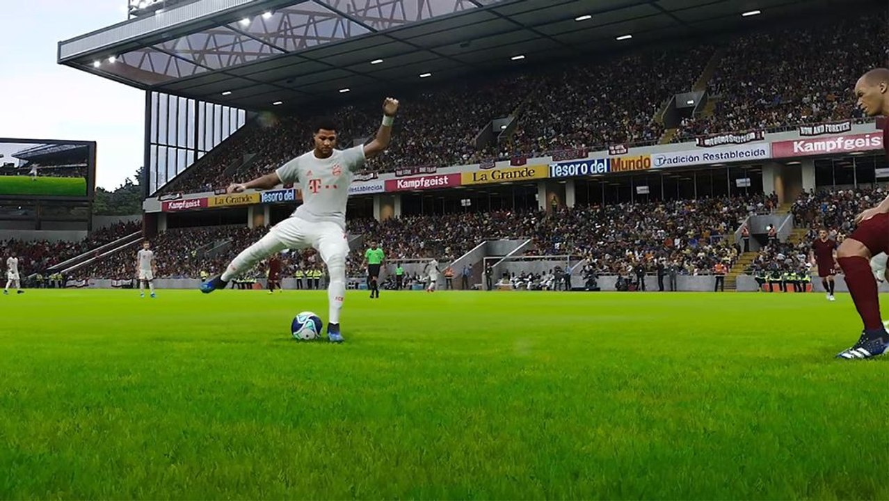 PES 2021: Der Cut Behind