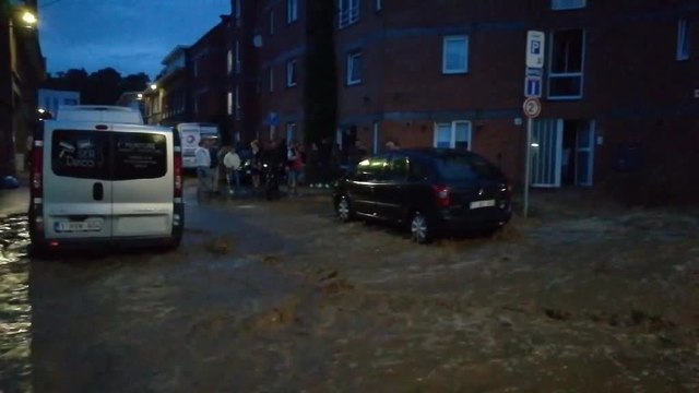 Inondation ce samedi à Bomel (Namur)