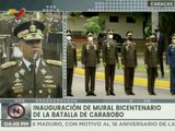 Fuerte Tiuna | Inauguran mural artístico del Bicentenario de la Batalla de Carabobo en honor al Padre Libertador