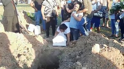 Sepultan a la pequeña Darlyng en medio de dolor y clamor por justicia