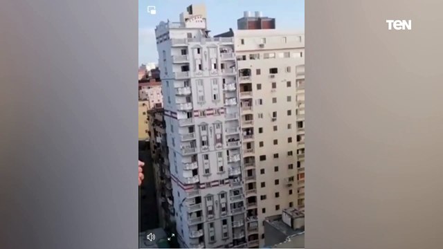 محافظ الإسكندرية يكلف الأجهزة التنفيذية بالتعامل الفوري مع حادث عقار بحري المائل بنطاق حي الجمرك