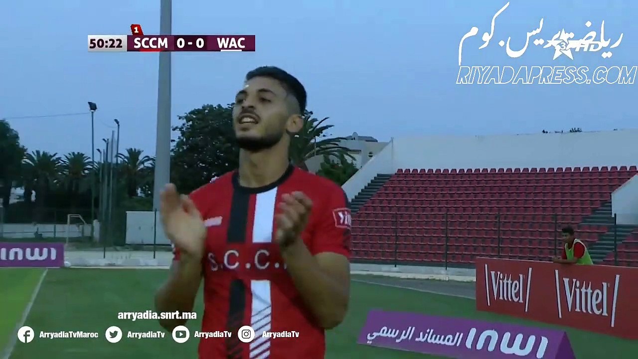 #بطولة_برو_انوي : اهداف مباراة #شباب_المحمدية 1-1 #الوداد_البيضاوي