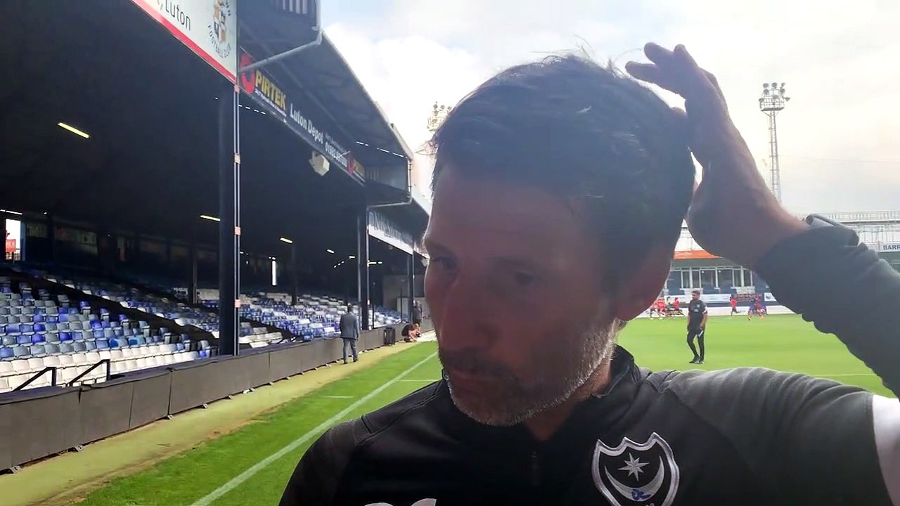 Danny Cowley Pompey reaction