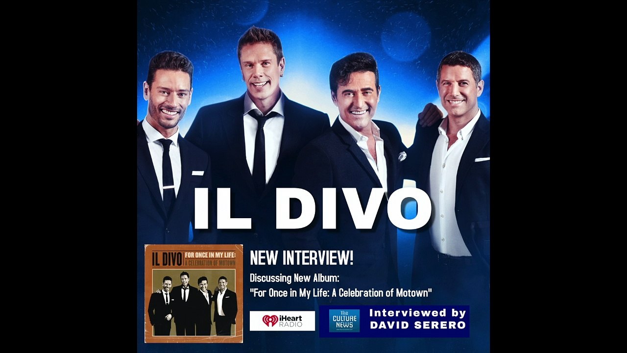 Interview of David Miller from IL DIVO - on iHeart Radio with David Serero (Promo)