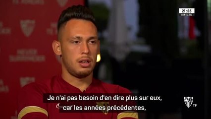 Séville - Ocampos : "Le PSG a gagné respect et reconnaissance"