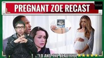 Will Pregnant Zoe Recast Complicate Carter Future with Quinn CBS The Bold and the Beautiful Spoilers