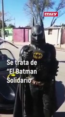 La caída de Batman: choca su batimovil en Argentina y se vuelve viral