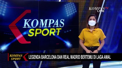Legenda Barcelona dan Real Madrid Bertemu di Laga Amal