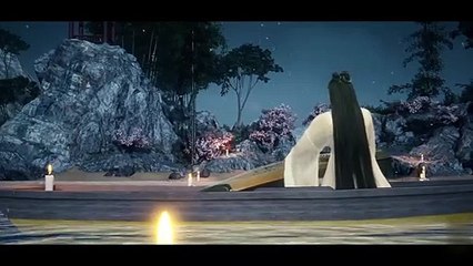 Best China Music, On the Moonlit Spring Evening at a Flowery River, Fantastic animated Guzheng performance