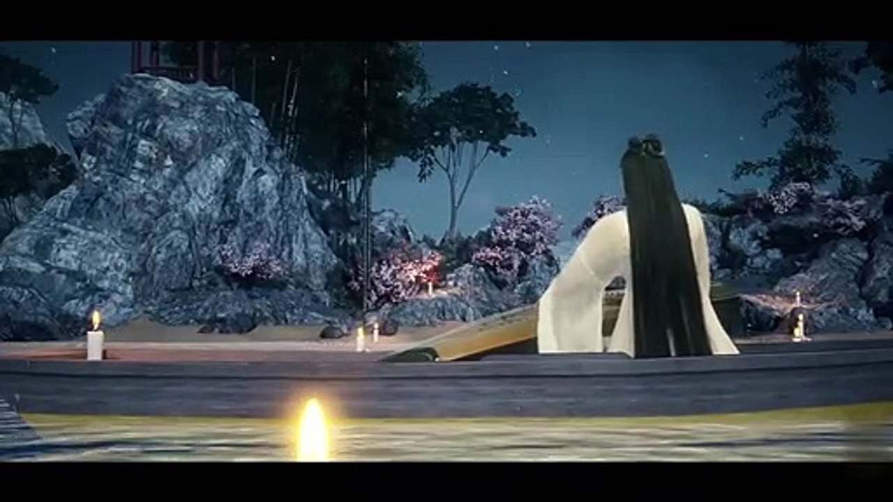 Best China Music, On the Moonlit Spring Evening at a Flowery River, Fantastic animated Guzheng performance