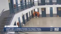 Judge orders Arizona Department of Corrections, Rehabilitation and Reentry to face trial