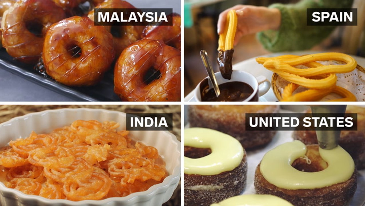 What fried dough looks like around the world