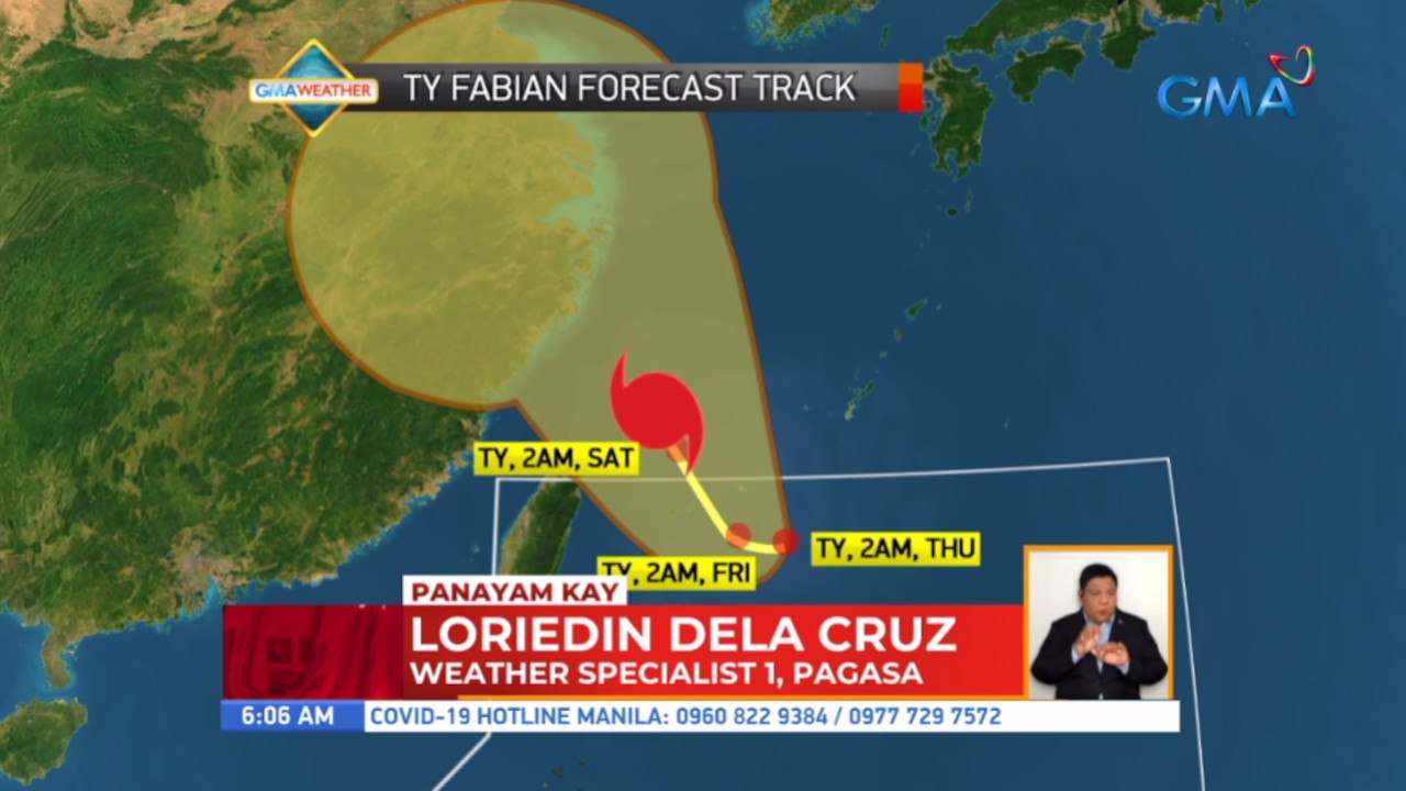 Panayam kay Loriedin Dela Cruz, weather specialist 1, PAGASA | UB