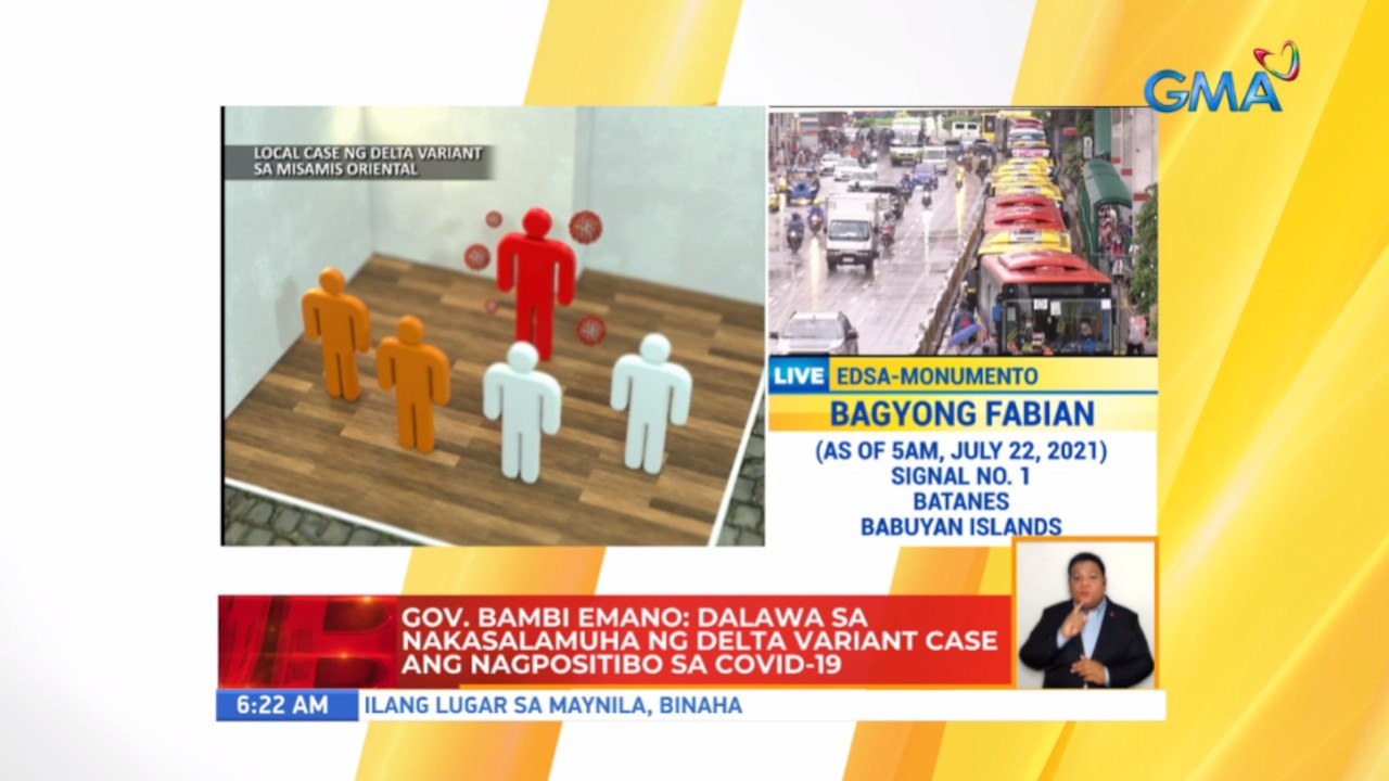 Gov. Bambi Emano: Dalawa sa nakasalamuha ng delta variant case ang nagpositibo sa COVID-19 | UB