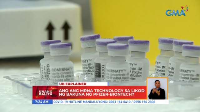 UB EXPLAINER: Ano ang mRNA technology sa likod ng bakuna ng Pfizer-BioNTech? | UB