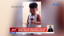 3-anyos na batang fan ng GMA News, kinagigiliwan | UB