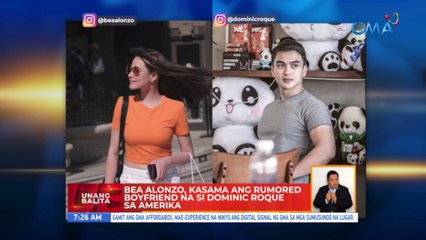 Bea Alonzo, kasama ang rumored boyfriend na si Dominic Roque sa Amerika | UB
