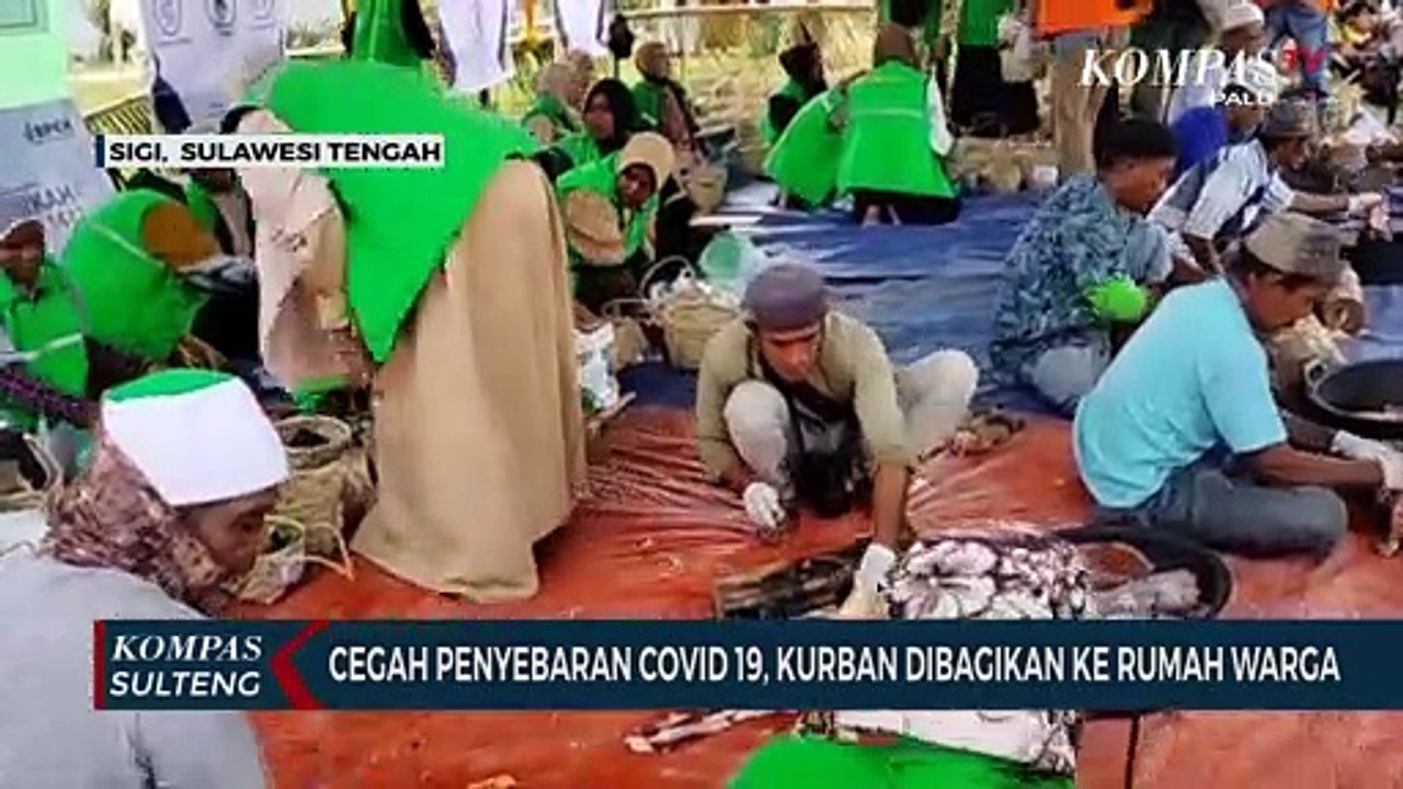Cegah Penyebaran Covid 19, Kurban Dibagikan ke Rumah Warga
