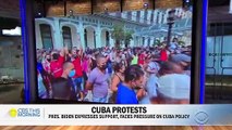 Biden - U.S.'stands firmly' with people of Cuba amid rare anti-government protests