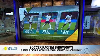 Download Video: England soccer players racially abused after defeat to Italy in final