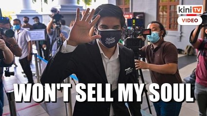 Syed Saddiq says he’d rather be charged than sell his soul to PN
