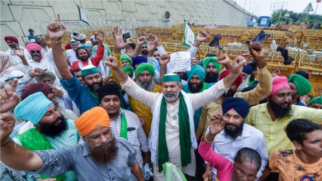 Farmers' march to Jantar-Mantar: Here's what Tikait said