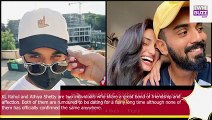 KL Rahul shares photo flaunting his new sunglasses fan says Athiya Shetty thats your cute hand