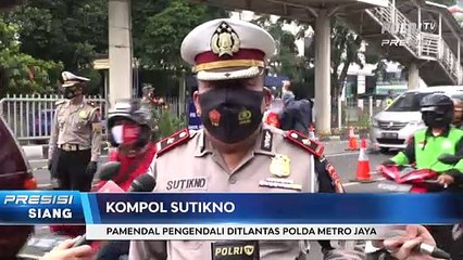 Titik Penyekatan di Mampang Prapatan  Dalam PPKM Level 4