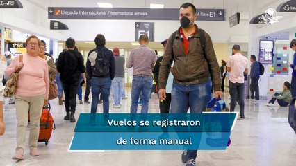 Falla de telecomunicación en EU demora vuelos en AICM