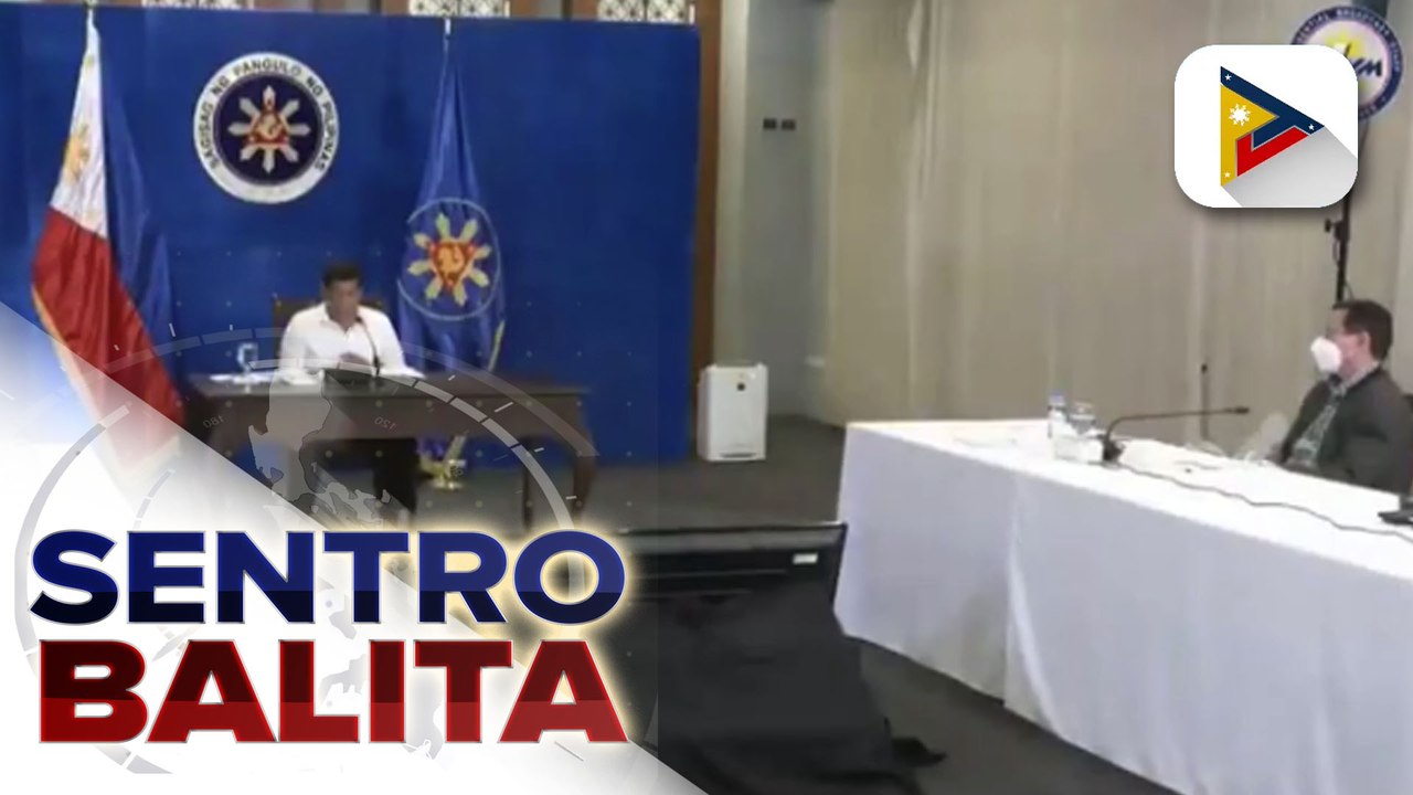 Palasyo, tiniyak na nananatiling ligtas si Pangulong Duterte vs. COVID-19; Vice Mayor Baste, maayos ang lagay; Pasya sa hiling ng MMC na bawiin ang pagpayag sa paglabas ng mga edad 5 pataas, tatalakayin sa pulong ng IATF
