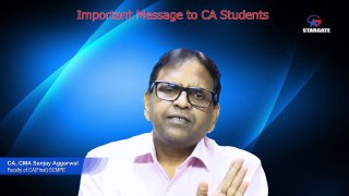 Important Message to All CA Students _ CA CMA Sanjay Aggarwal Sir _ What to do after exams are over